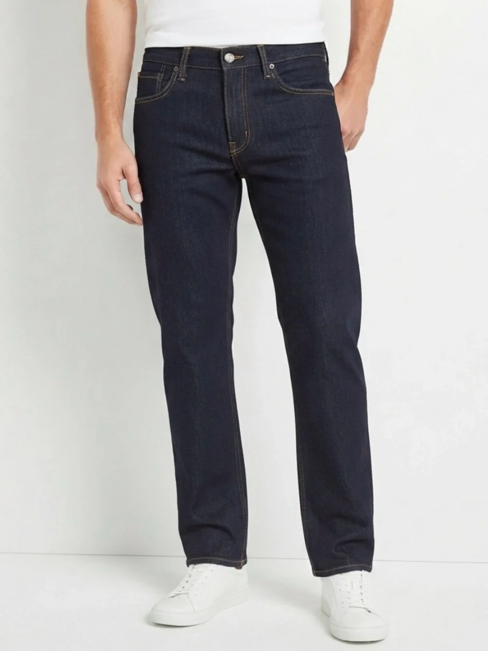 New Levi Strauss Signature/Denizen Regular Fit Jeans - Dark Wash Men’s 32x32